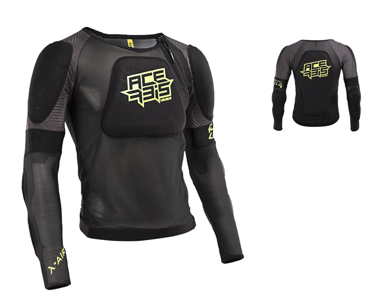 PETO ACERBIS LEVEL 2 NEGRO AMARILLO L/XL